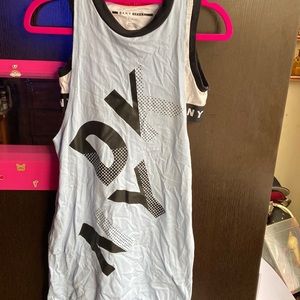 DKNY SPORT DRESS SIZE LARGE HAS POCKET BUILD IN SPORTS BRA